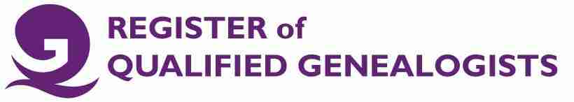 Sarah is a member of the Register of Qualified Genealogists