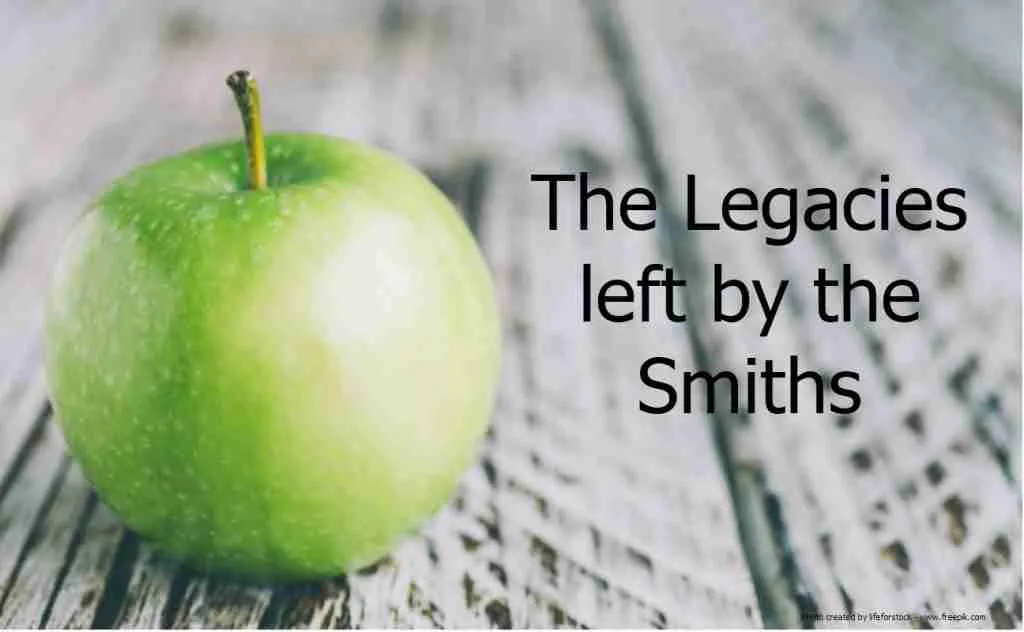 A Granny Smith apple - image on the legacies of the Smith name