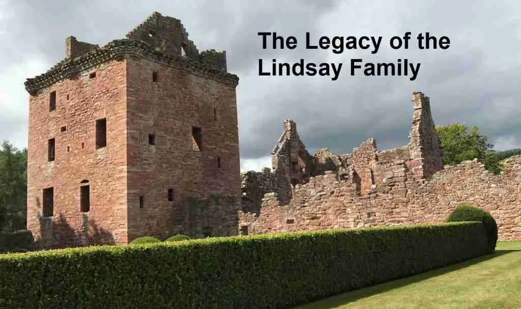 Edzell Castle - the home of the Lindsay Family