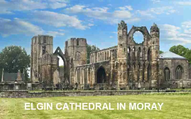 Elgin Cathedral in Moray region where the surname Murray came from