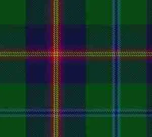 Young clan tartan