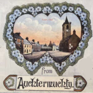 Old Postcard from Auchtermuchty Fife